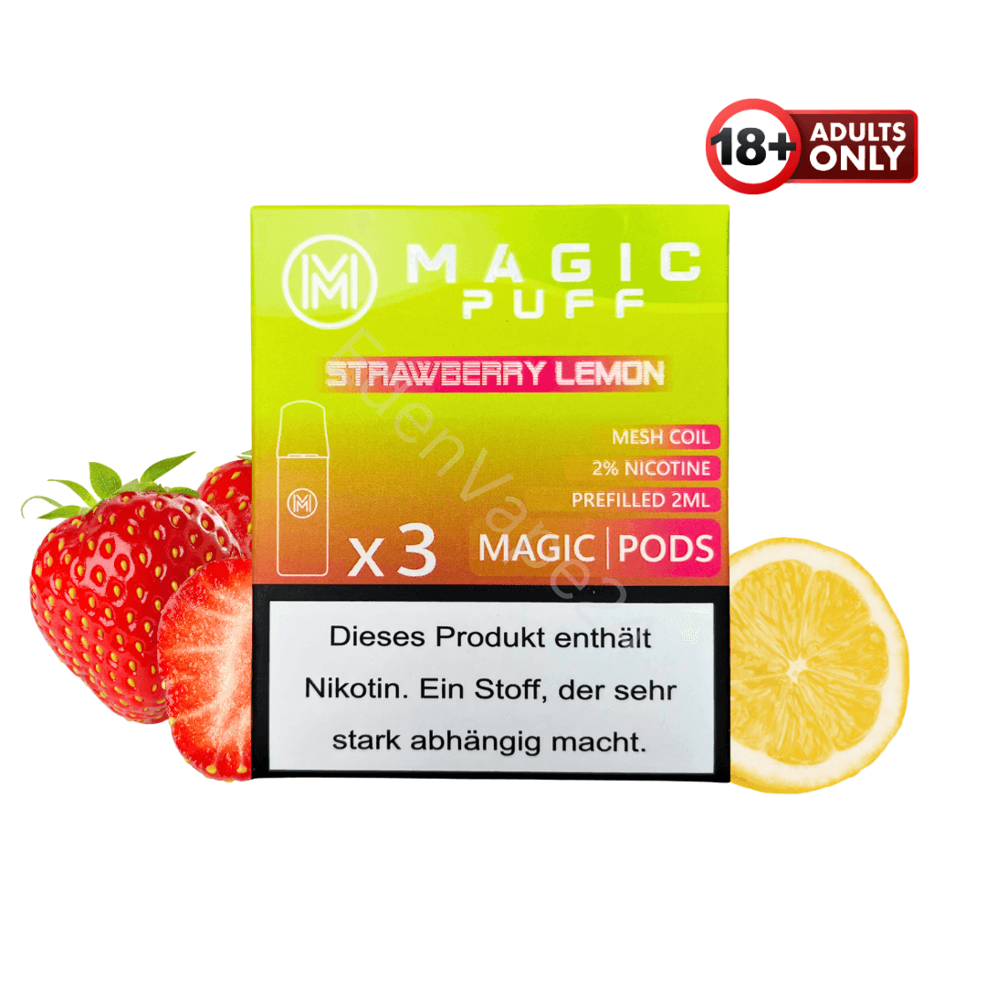 Magic Puff Pods - Strawberry Lemon - EdenVape24